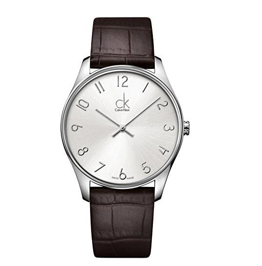 大牌好价！CK 卡尔文克莱恩 石英男士手表 K4D211G6