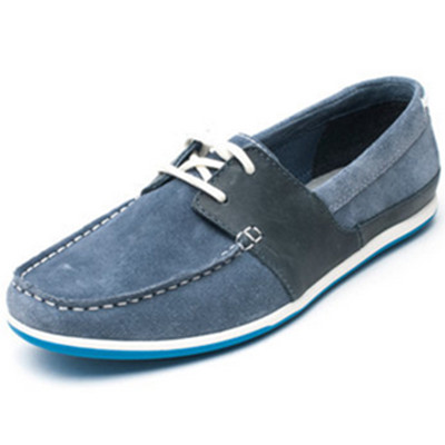 双11预售！Clarks休闲男鞋Medly Sail舒适拼接英伦平底透气单鞋