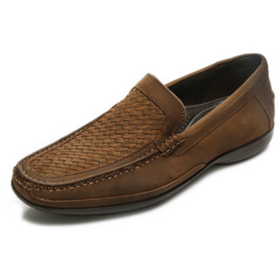 双11预售！Clarks正装男鞋Finer Weave真皮潮鞋