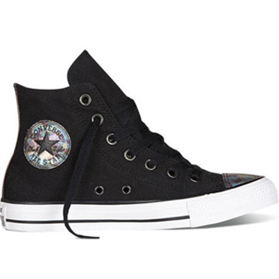 双11预售！CONVERSE匡威All Star炫色油印拼接帆布鞋551607C