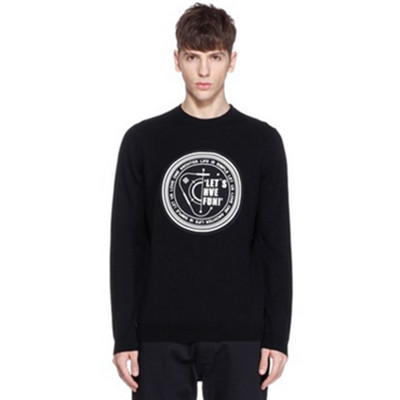 双11预售！Trendiano潮流套头毛衣针织衫3HC303702P