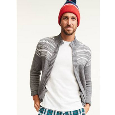 双11预售！Old Navy男士针织毛衣圣诞风半高领开衫436706
