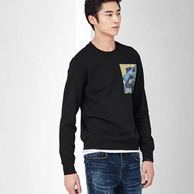 双11预售！GXG色休闲圆领套头卫衣#63831004