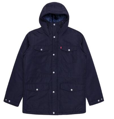 帅气保暖！Levi's 李维斯 男式 铺棉外套 27690-0001