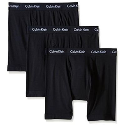 超值！Calvin Klein 男士纯棉平角内裤 3件装