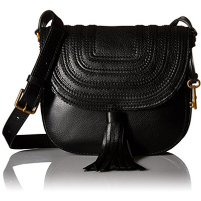 俏皮可爱！FOSSIL Emi 女士流苏斜挎包