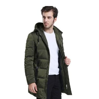 秒杀好价！AFS JEEP 战地吉普 男 羽绒服 中长款
