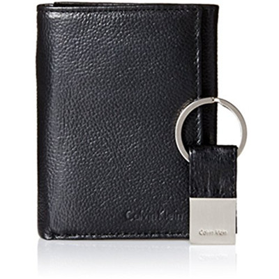 大白菜！Calvin Klein 男士真皮短款钱包