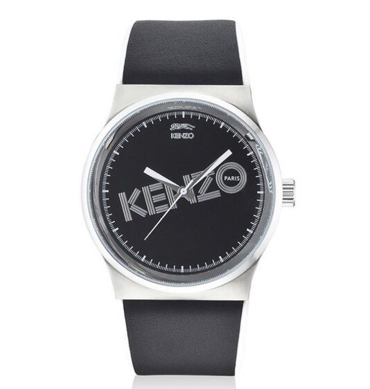 时尚大方！KENZO 9600305 石英男士手表 银色