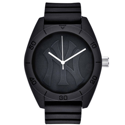 时尚运动！MLB美职棒第五大道炫彩腕表橡胶石英表