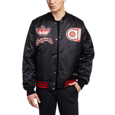 街头时尚！adidas Originals 男式 HIFASHION 茄克