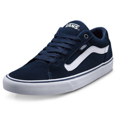 双11预售！Vans范斯蓝色男款运动鞋板鞋VN0A34A4LG6