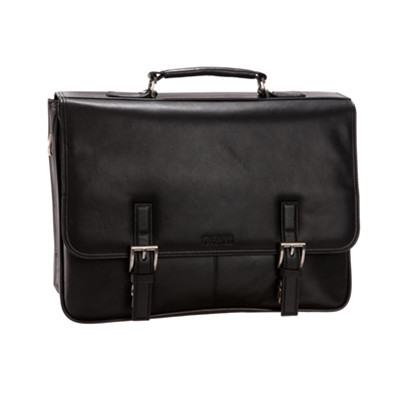 经典！凯尼斯柯尔Luggage A Brief History 男款真皮公文包