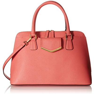 硬挺有型！Calvin Klein Saffiano 女款手提包