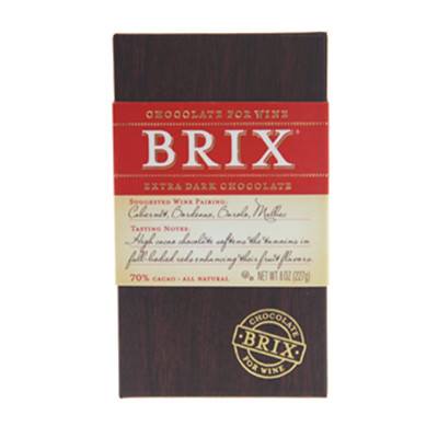 醇香浓滑！Brix布瑞克斯70%醇黑巧克力227g