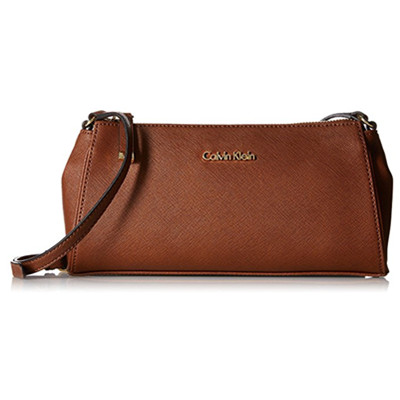 简约大方！Calvin Klein Saffiano 女士斜挎包