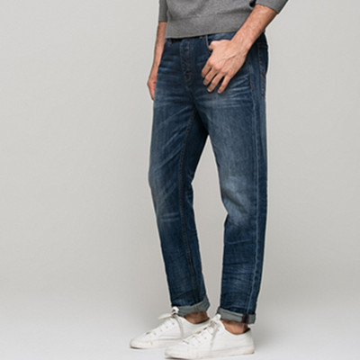 双11预售！杰克琼斯男装秋牛仔长裤C|216332583