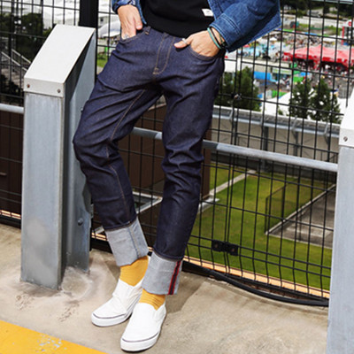 双11预售！Lee男士百搭修身小直脚水洗牛仔裤L117091VG898