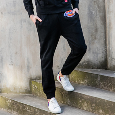 双11预售！Dickies男式直筒青少年纯棉收口运动卫裤151M30EC15