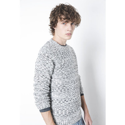 双11预售！C＆A男式立体格纹针织衫CA200184761