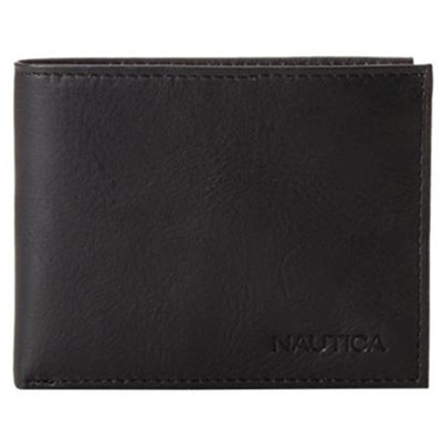 历史新低！Nautica Pennant 诺帝卡 男士双折真皮钱包