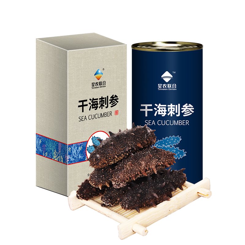 参龄5-6年！星农联合大连淡干海参 悦品5A50g 7-11头