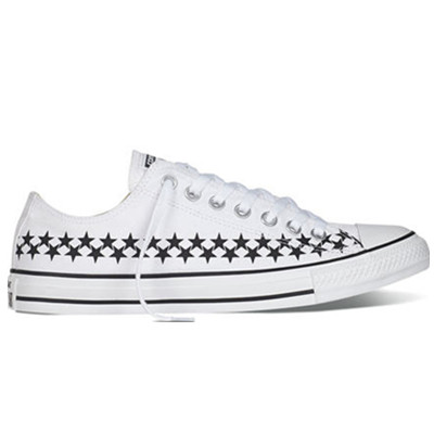 双11预售！匡威All Star 星星印花帆布鞋151017C