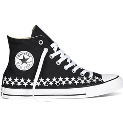 双11预售！CONVERSE匡威All Star星星印花高帮帆布鞋151014C