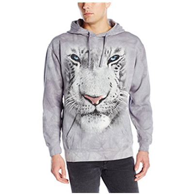 M码起！The Mountain创意立体 狮子 男连帽卫衣