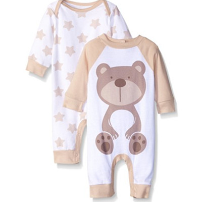 萌宝必备！Gerber 嘉宝 宝宝连体衣 两件套