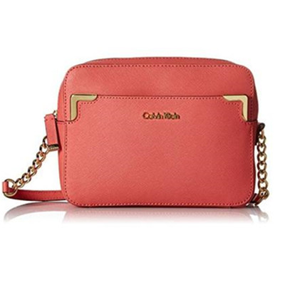 历史新低！Calvin Klein  Saffiano 女士斜挎包