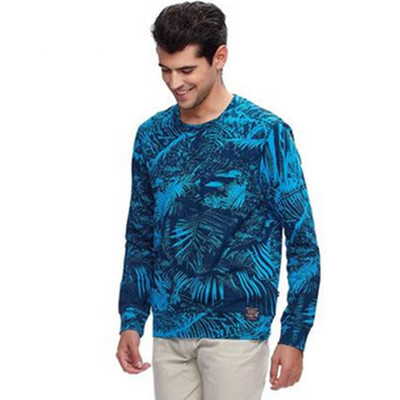 双11预售！诺帝卡长袖印花圆领套头卫衣4K4991L