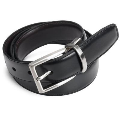 好价！Nautica Reversible Belt 诺帝卡男士双面真皮腰带