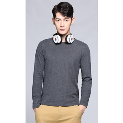 双11预售！真维斯休闲圆领纯棉打底衫63-171012