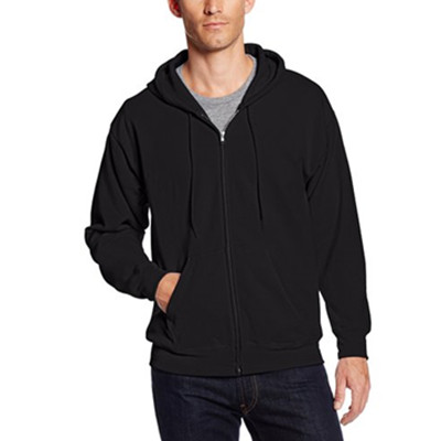 休闲百搭！Hanes 恒适 EcoSmart 男士拉链卫衣