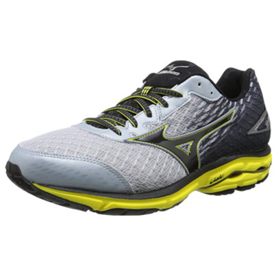 舒适缓震！Mizuno Men's Wave Rider 19 2E 跑步鞋