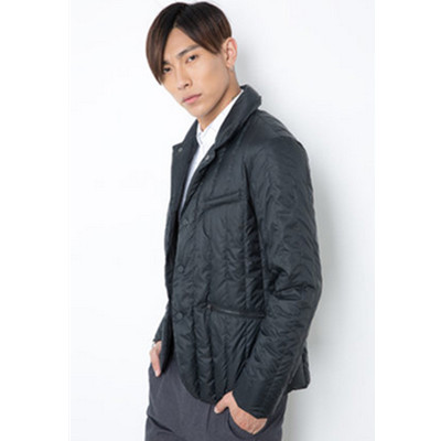 双11预售！C＆A男式绗缝羽绒服夹克CA200184754