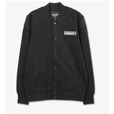 有型百搭！pancoat 刺绣拼接棒球夹克