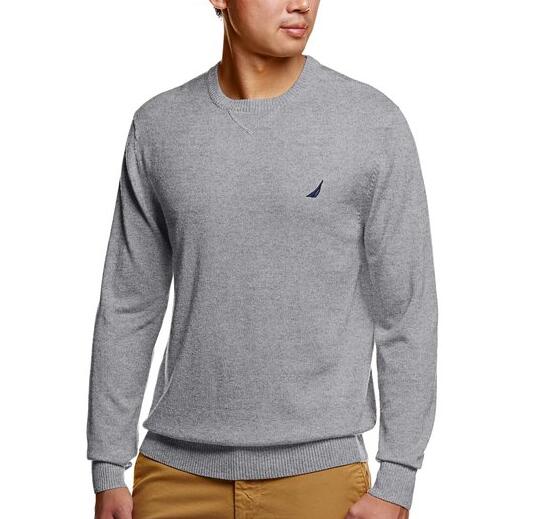 柔软保暖！Nautica 诺帝卡 男式 羊毛衫 SC13001