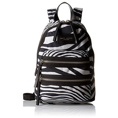 复古时尚！MARC JACOBS Mini Zebra女士双肩包