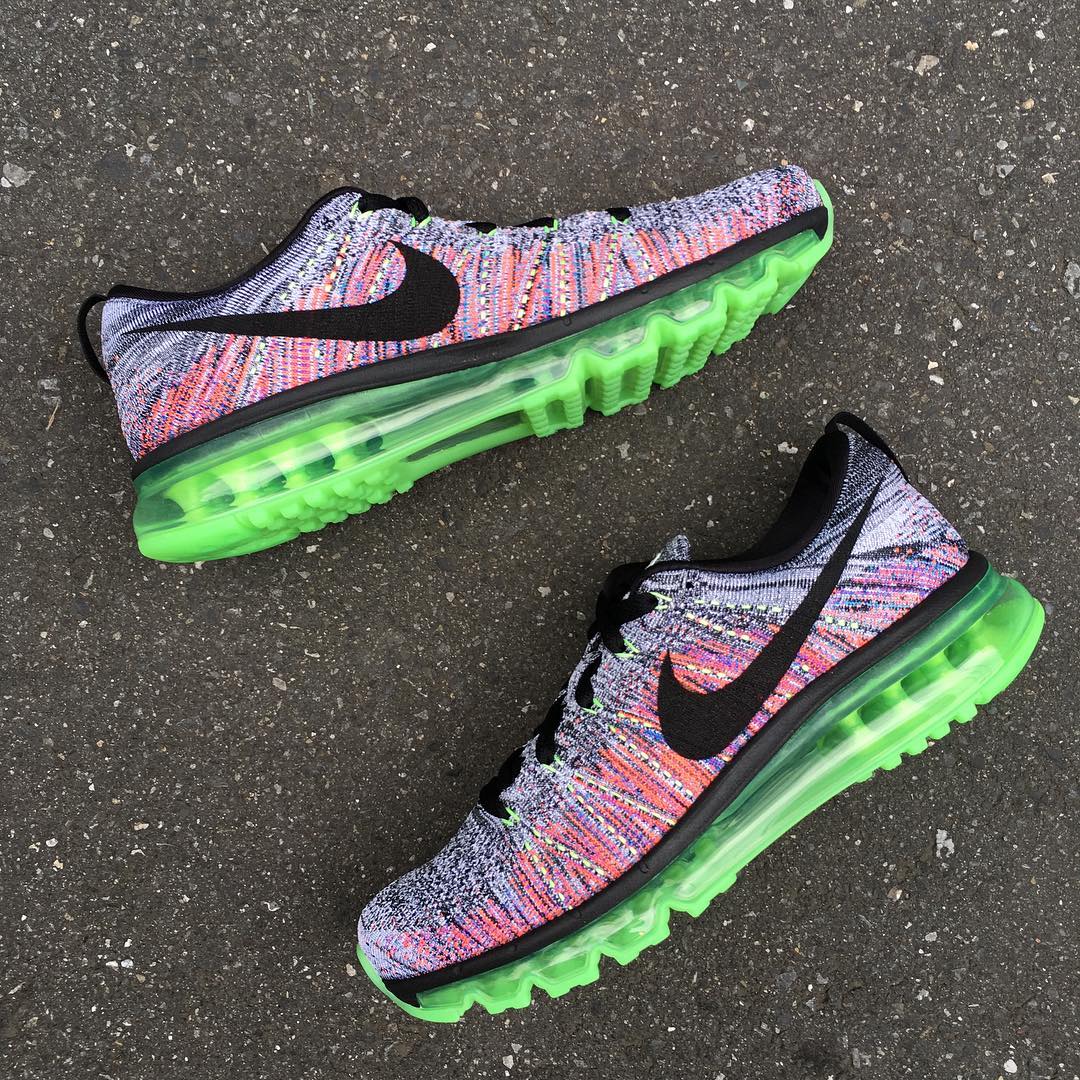 清新草绿！Nike Flyknit Max