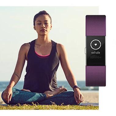 0元换购礼盒！Fitbit Charge 2 智能时尚心率手环