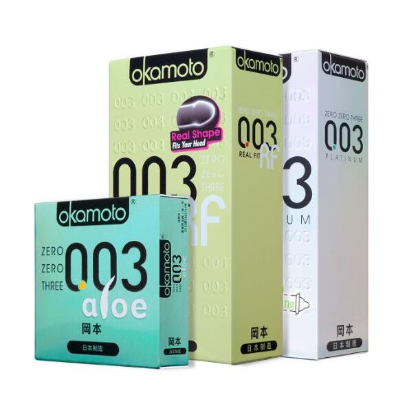 极薄强韧！冈本 避孕套 超薄安全套 003组合装22片