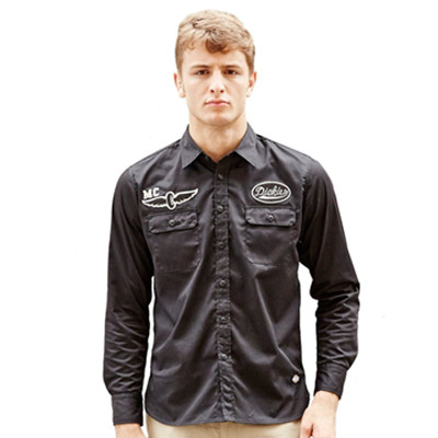 潮流休闲！Dickies 男式 衬衫 163M20WD05