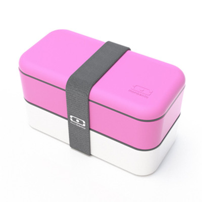 时尚精致！Monbento 便携树脂可微波双层便当盒