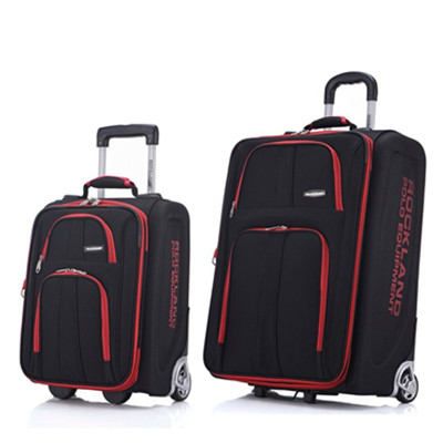 时尚有型！Rockland 中性 单向轮拉杆箱套箱18+26寸