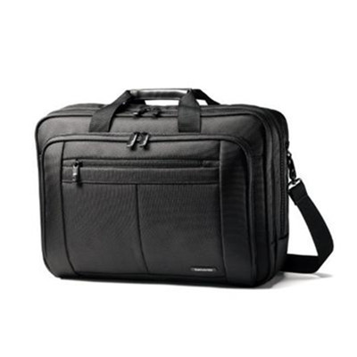 款式经典！Samsonite新秀丽Classic Gusset 电脑公文包
