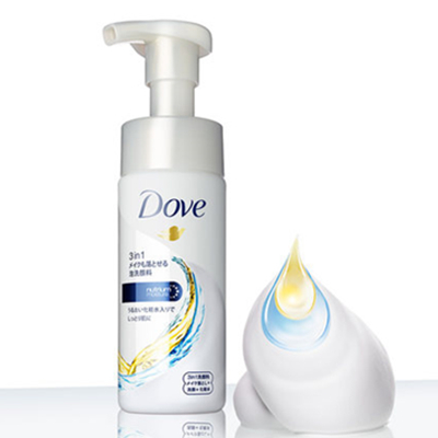 润泽保湿！多芬 深层清洁3合1卸妆乳135ml*2