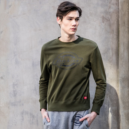 双11好价！Dickies毛圈印花布卫衣161M30EC01