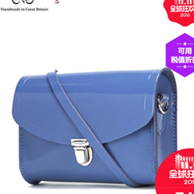 双11好价！剑桥包 pushlock系列 女士真皮斜挎包